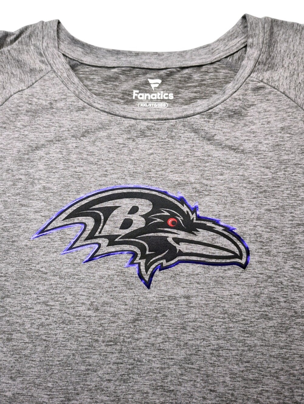 Fanatics NFL Baltimore Ravens Team Ambition Cold Shoulder Long Sleeve Top 2X NWT - Picture 9 of 15